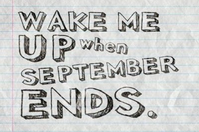 En este momento estás viendo Wake me up when September ends